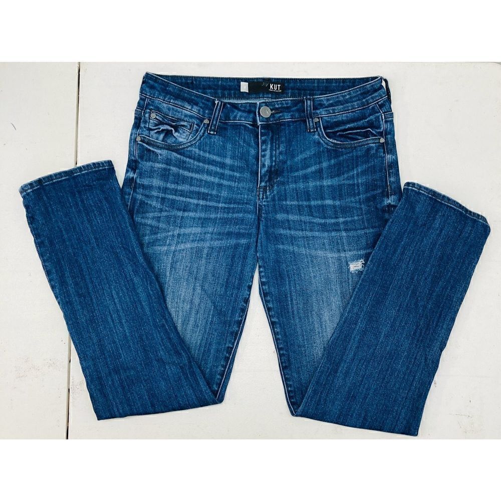 KUT from the Kloth Jeans Womens size 6 Catherine Boyfriend Mid Rise